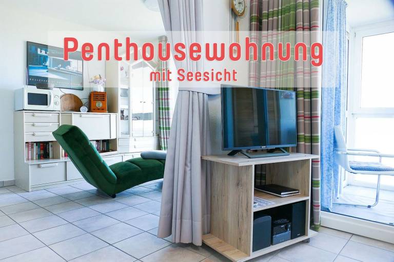Penthouse H14A im Haus Horizont – Strandpromenade Sahlenburg mit Meerblick in Cuxhaven