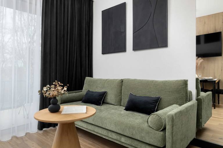 Greeneri Park 3D winouj cie Two-level Apartment with Parking Balcony and Air Conditioned Bedroom in Swinoujscie