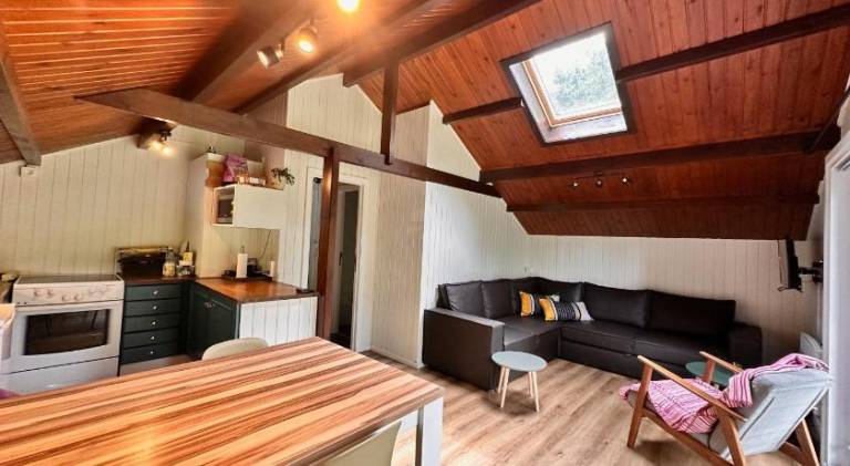 Chalet with terrace, yard & barbeque — photo 3