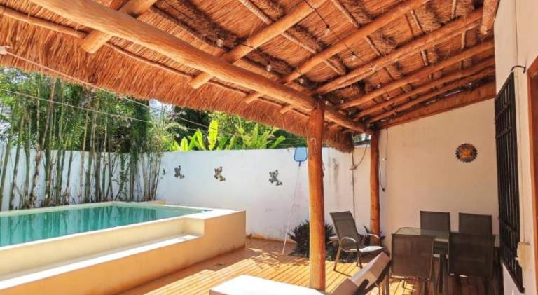 Vacation home with pool in Costa Mujeres