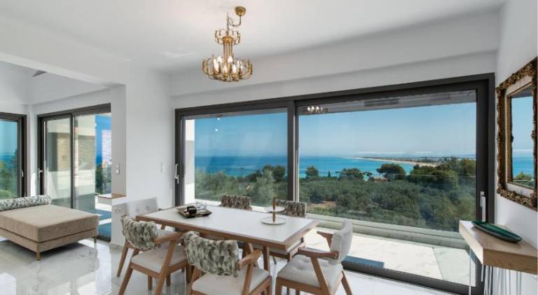Villa Ouranos - Luxurius modern villa pool, close to the beach — photo 4