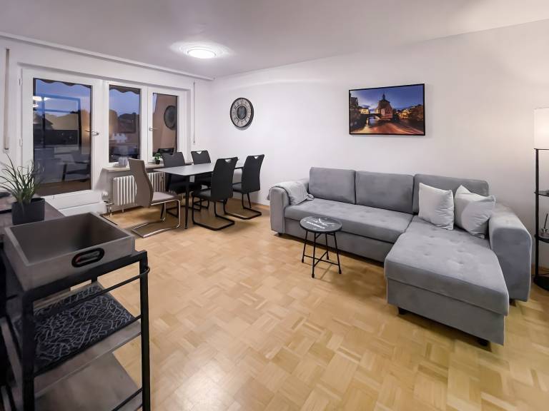 Ferienwohnung Bamberg Burgblick mit Balkon und WLAN