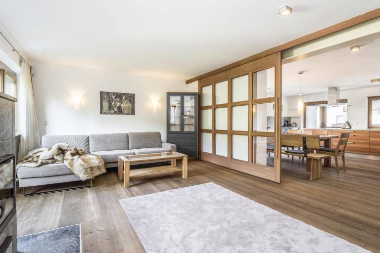 Ferienwohnung mit Hund in Fieberbrunn für max. 8 Personen