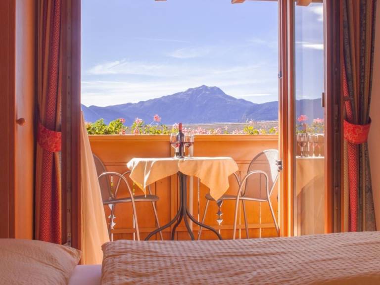 Ferienwohnung mit Hund in Salonetto, Mölten f&uuml;r max. 2 Personen