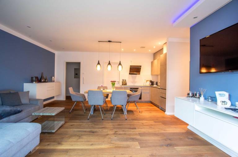 Topmoderne Ferienwohnung in der Inselstadt Malchow in Waren (Müritz)