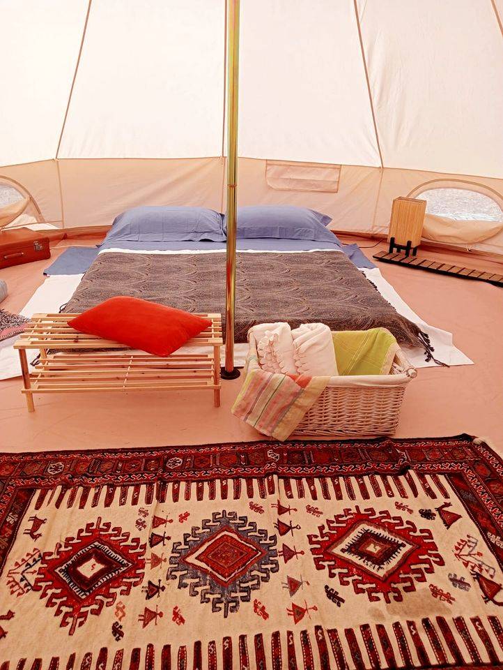 Beautiful Cozy Bell Tent with Fantastic Amenities for a Peaceful Getaway in Nature near Bisceglie, Italy — photo 2