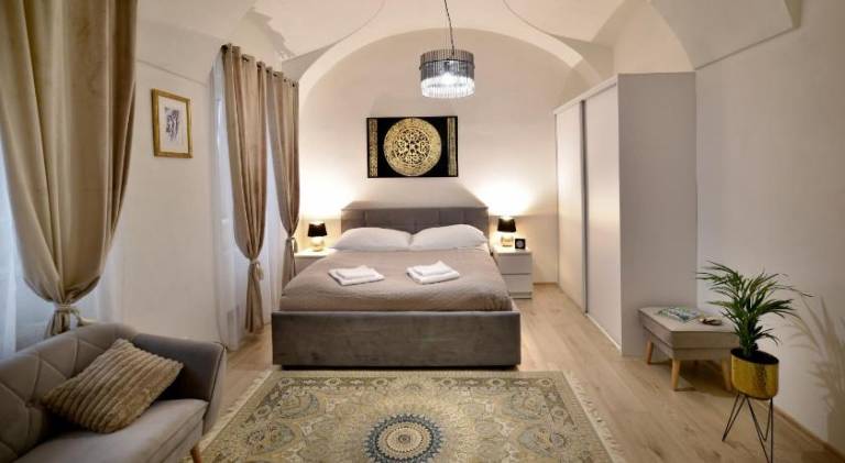Child-friendly beautiful rental apartment with sauna, yard & terrace | Pets allowed in Kosice
