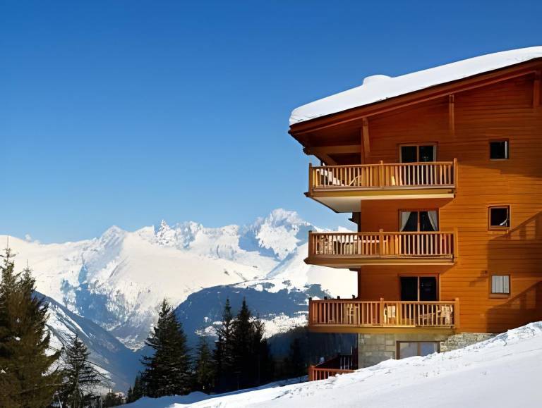 Serviced apartment with sauna & pool in Bourg-Saint-Maurice