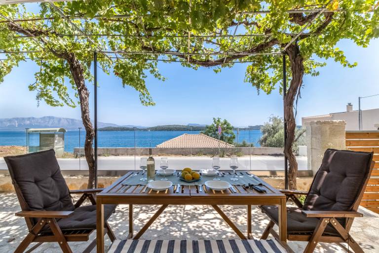 Beautiful house with pool, terrace & fast internet | Sea view | Dogs allowed in Lefkada