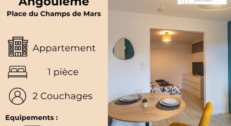 Wonderful apartment | Pet-friendly in Angouleme