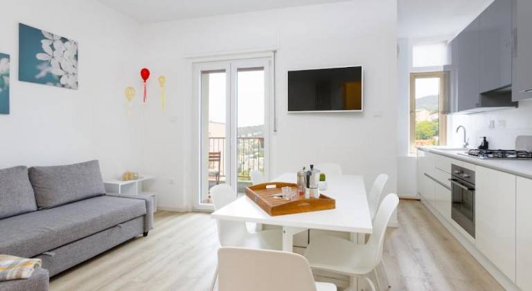 Apartment with patio in Trieste