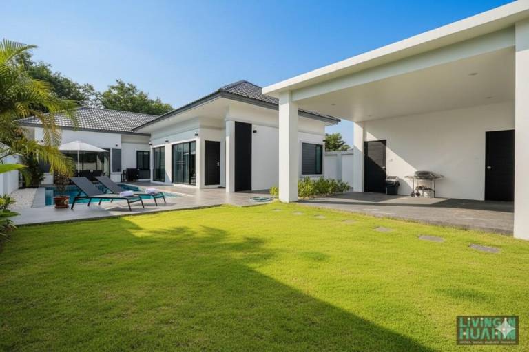 Modern pool villa nature and beach Pak Nam Pran — photo 4