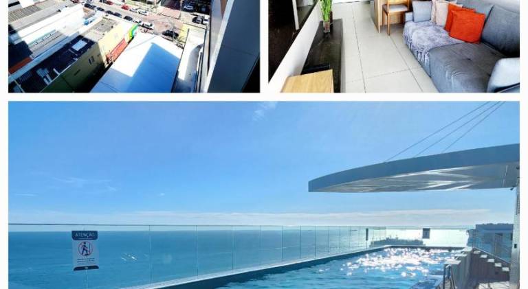 Holiday apartment with pool | Beach nearby | Pets are welcome in Santos