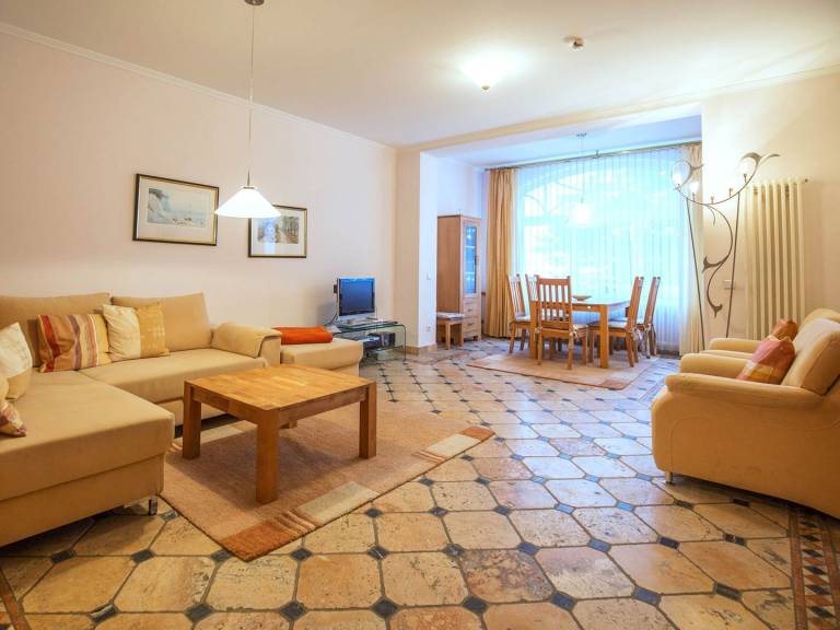 Ferienwohnung mit Meerblick und 2 Schlafzimmern in Binz