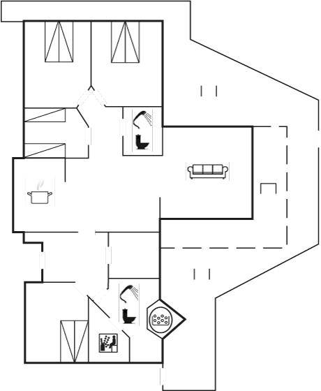 Ferienhaus in Henne Strand, Henne f&uuml;r max. 8 Personen