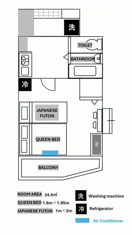 24 m² Ferienwohnung