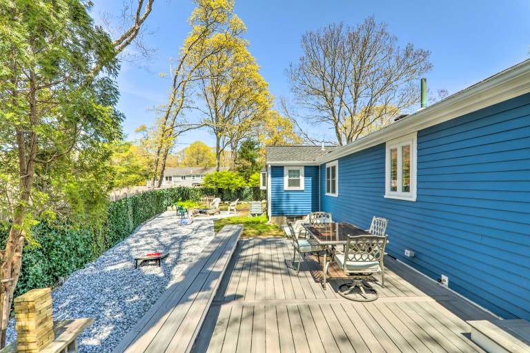 Bike to Beach: Centerville Home w/ Deck! — photo 3