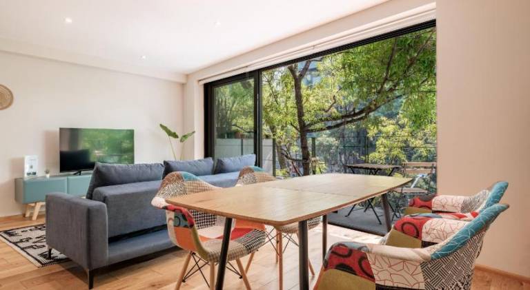 Holiday apartment with terrace in Mexico City