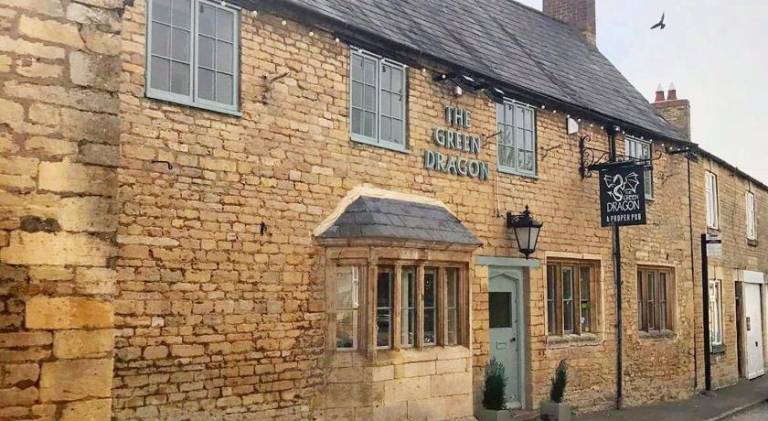 The Green Dragon in Northampton