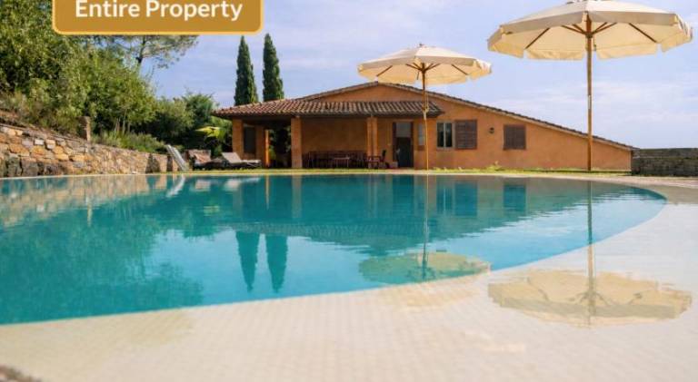 Wonderful villa with pool | Pets are welcome in Castelnuovo Berardenga
