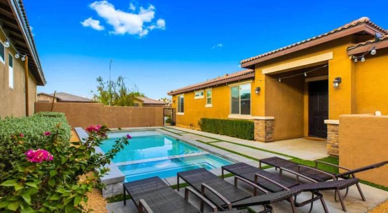 Vacation home with pool in Indio, CA