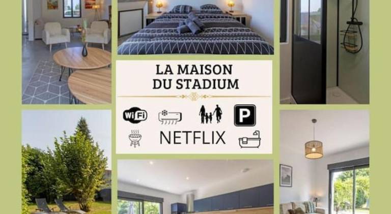 House with 3 rooms for 8 persons in Gaillard