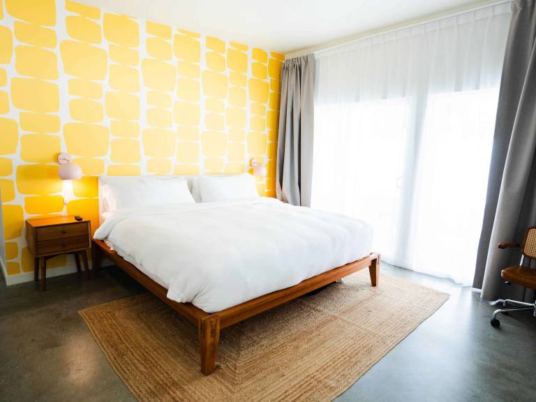 Deluxe Room 1 King Bed Kitchen Garden View in Palm Springs, CA