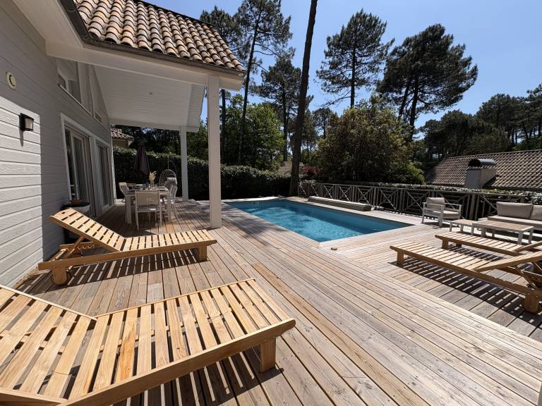 Belle Villa 6 personnes avec piscine à Biscarrosse Golf (230) — photo 3