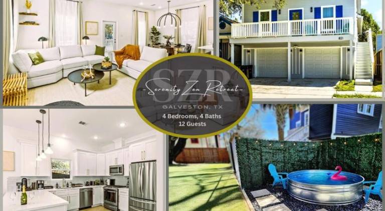 Galveston Retreat-Walk to Beach, Dog-Friendly Yard in Galveston, TX