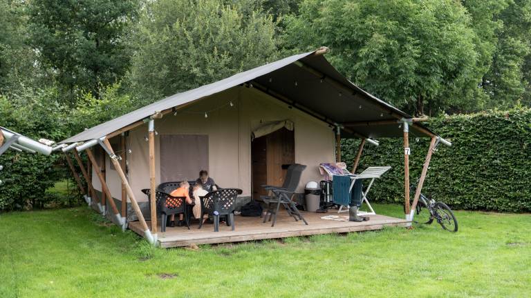 Camping Emmen Safaritent 4 personen incl sanitair