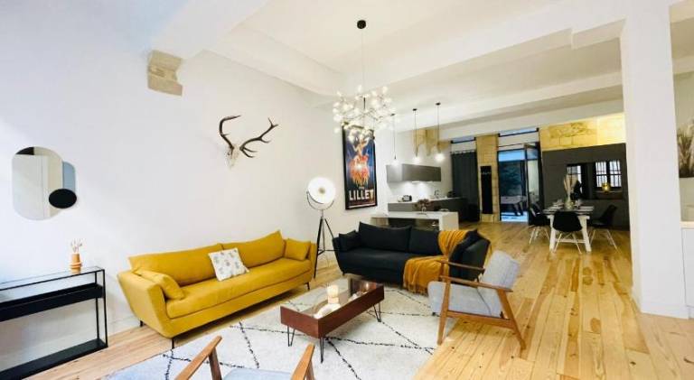 Fully equipped ample holiday apartment with jacuzzi | Next to Bordeaux Cathedral | Dogs allowed in Bordeaux
