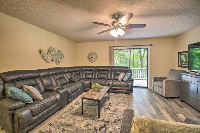 Furnished Deck & Grill: Hot Springs House — photo 5