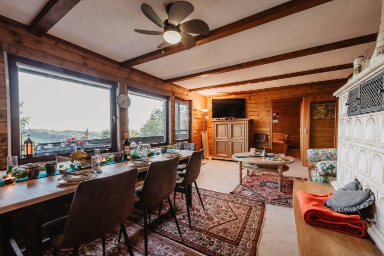 Ferienwohnung Weitblick mit Südbalkon