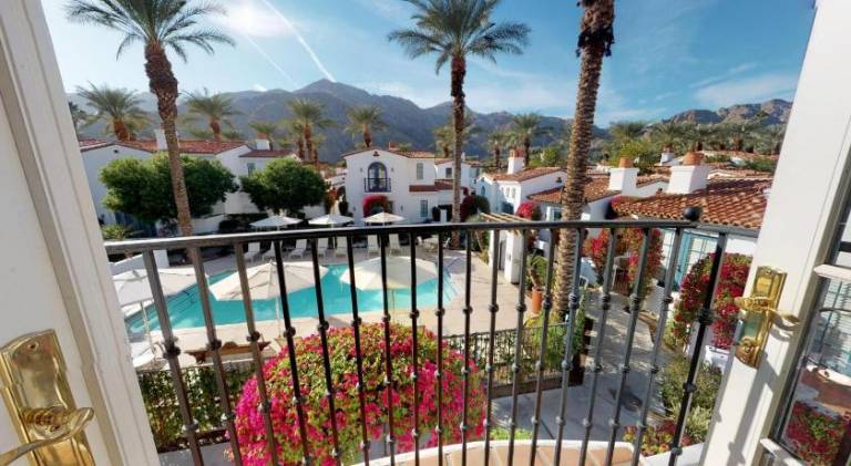 SV253 2BR 3BA Spa Villa with Pool Access & Views in Riverside, CA