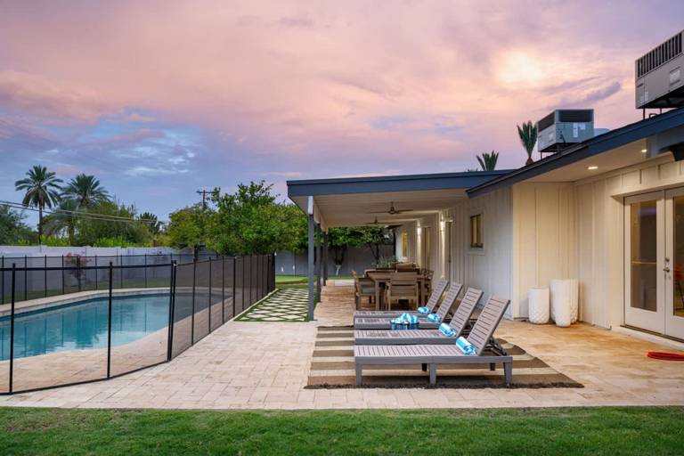 The Claremont Chic Luxe Putting Green Pool