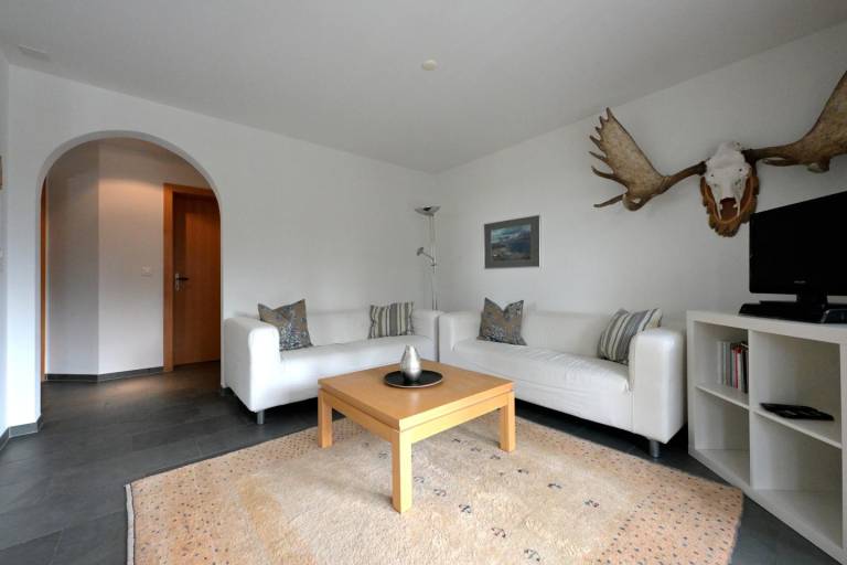 Ferienwohnung mit Hund in Arosa f&uuml;r max. 4 Personen