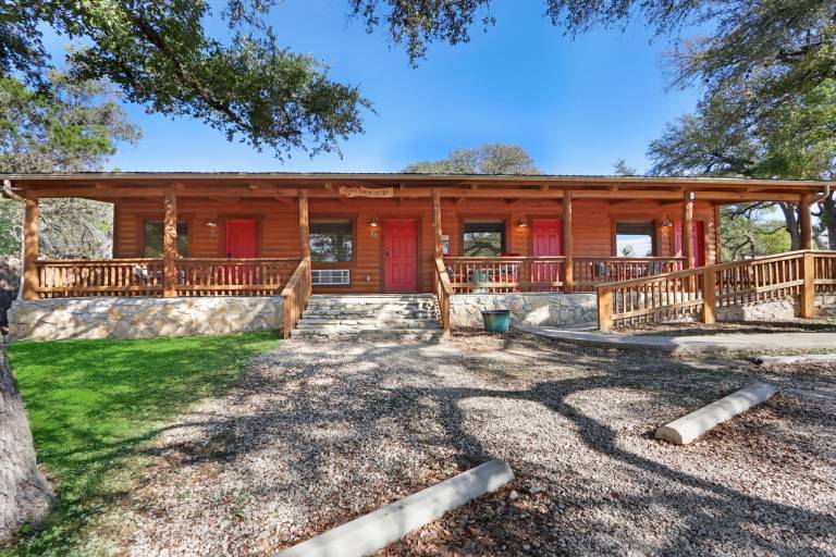 Wimberley Log Cabins Resort and Suites- Unit 6 in Wimberley, TX