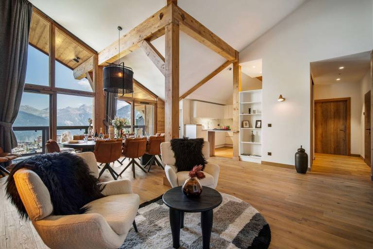 Family-oriented rental apartment | Mountain view | Close to the ski | Suitable for remote work | Pets are welcome in Courchevel