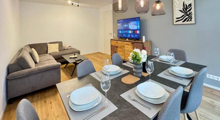 3 Zimmer Apartment, 86 qm, max 5 Personen, Balkon, Garage, schnelles Internet in Sindelfingen