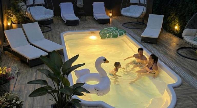 Apartment with pool | Pets allowed in Halberstadt