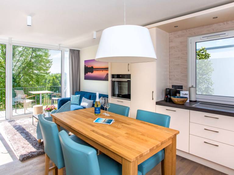 Ferienwohnung mit Pool in Waren (Müritz), Mecklenburgische Seenplatte f&uuml;r max. 2 Personen