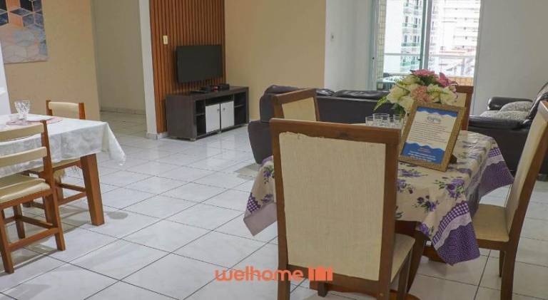 Rental apartment with 3 rooms for 8 persons in Praia Grande