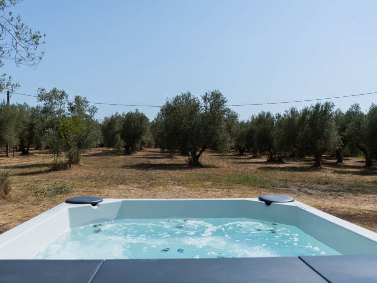 Vacation home with grill, yard & heated pool | Nature view — photo 5
