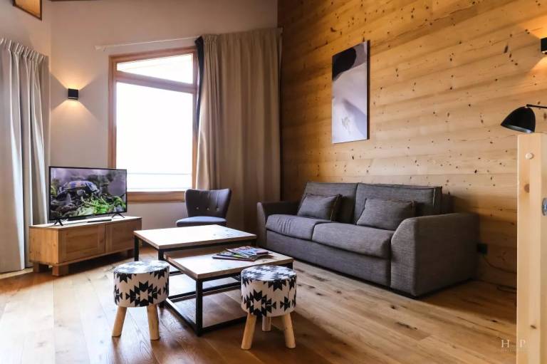 Apartment with terrace & sauna | Pets are welcome in Combloux