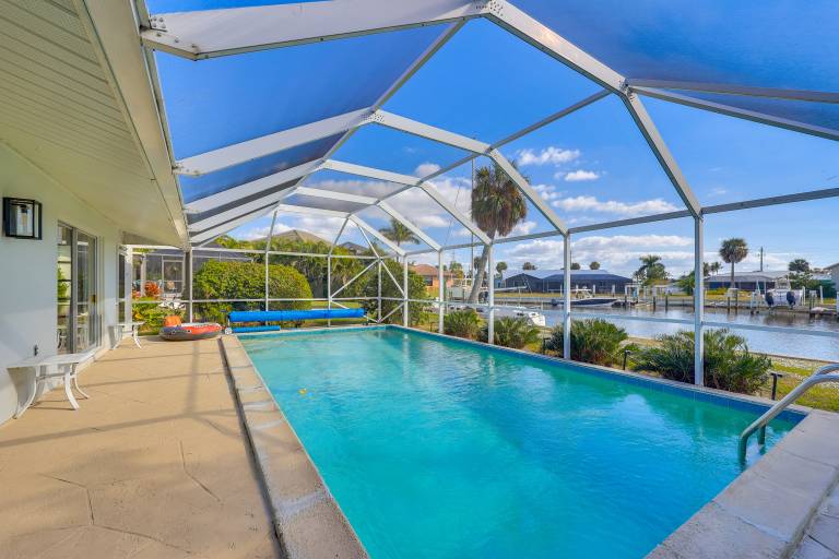 Waterfront Punta Gorda Paradise: Dock & Pool! in Punta Gorda, FL