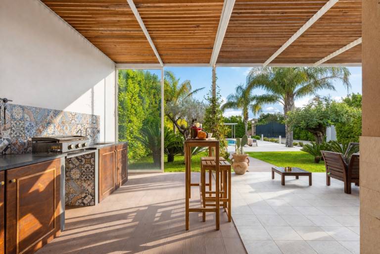 Children-friendly spacious villa with terrace, barbeque & private pool | Pool view | Dogs allowed — photo 3