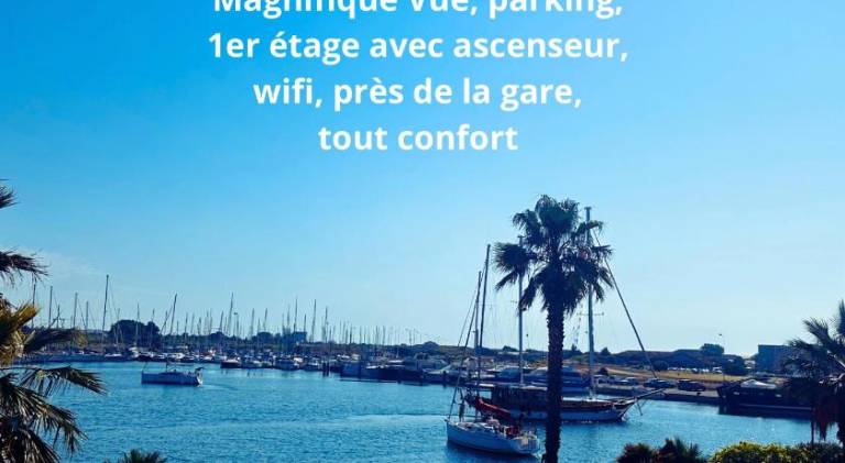 Holiday apartment with 1 room for 4 persons in Sète