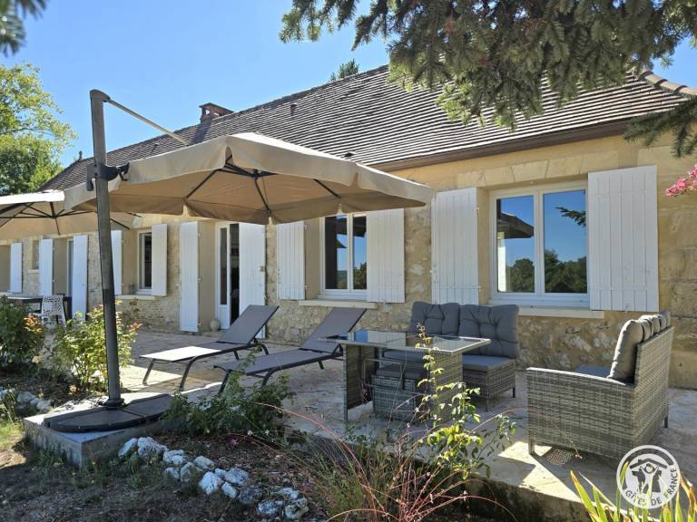 Ferienhaus in Saint-Germain-et-Mons&comma; Mouleydier f&uuml;r max. 4 Personen am Atlantik