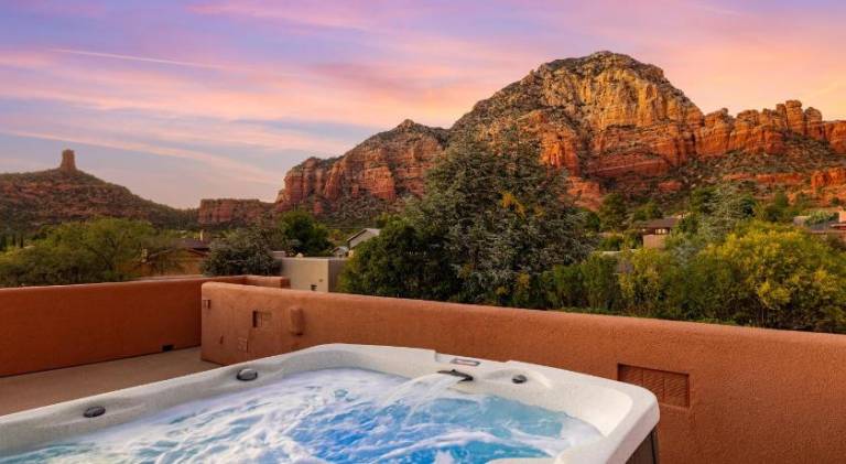 Vacation home with hot tub in Sedona, AZ