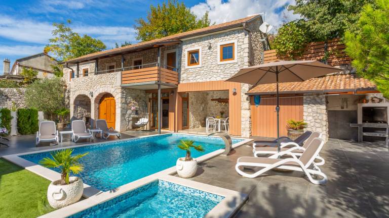 Ferienhaus in Tribalj f&uuml;r max. 8 Personen, 